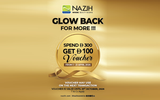 Glow Back for More at Nazih!